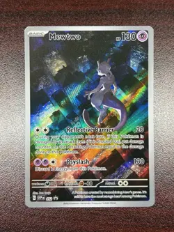 Pokemon TCG Mewtwo 052 Sv: Scarlet & Violet Promo Card Holo 151 - Image 1
