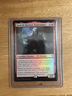 Baeloth Barrityl, Entertainer Commander Legends: Battle for Baldur's Gate Foil - Image 1