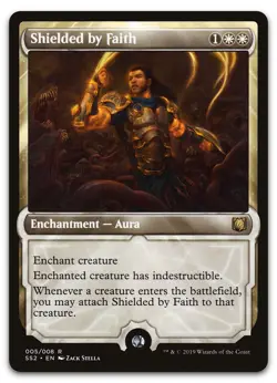 Shielded by Faith #5 (NM) Signature Spellbook Gideon SS2 Magic MTG - Image 1