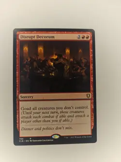 Disrupt Decorum Commander Legends: Battle for Baldur's Gate Regular - Image 1