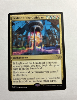 Leyline of the Guildpact - Murders at Karlov Manor MTG Plus Bonus Rare!!! - Image 1
