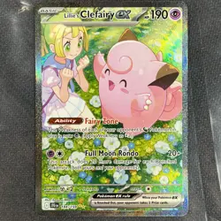 Lillie's Clefairy ex 184/159 SIR English SV09: Journey Together JTG Pokemon TCG - Image 1