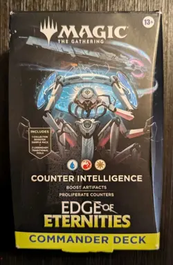 Magic The Gathering Edge of Eternities Commander Deck - Counter Intelligence - Image 1