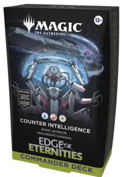 Magic The Gathering - Edge of Eternities - Counter Intelligence Commander Deck - - Image 1