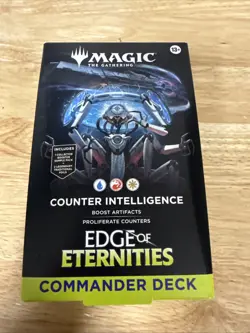 Magic The Gathering Edge of Eternities Commander Deck - Counter Intelligence - Image 1