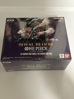 One Piece SEALED OP-10 Royal Blood Booster Box English Factory Sealed In Hand - Image 1