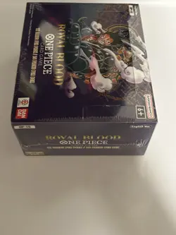 One Piece SEALED OP-10 Royal Blood Booster Box English Factory Sealed In Hand - Image 2