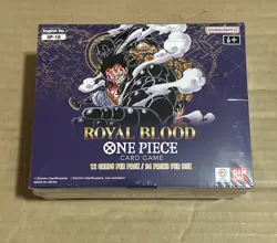 One Piece SEALED OP-10 Royal Blood Booster Box English Factory Sealed In Hand - Image 1