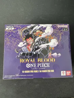 One Piece SEALED OP-10 Royal Blood Booster Box English Factory Sealed In Hand - Image 1