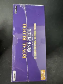 One Piece SEALED OP-10 Royal Blood Booster Box English Factory Sealed In Hand - Image 5