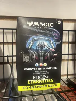 Magic The Gathering Edge of Eternities Commander Deck - Counter Intelligence - Image 1