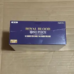One Piece SEALED OP-10 Royal Blood Booster Box English Factory Sealed In Hand - Image 2