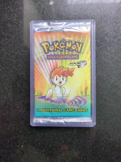 Pokemon Unlimited Gym Heroes 2000 Sealed Booster Pack Misty Art 21g Heavy - Image 5