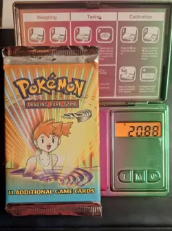 Pokemon Gym Heroes Booster Pack Factory Sealed Misty Artwork 20.88g - Image 1