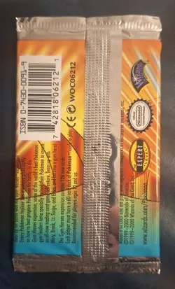 Pokemon Gym Heroes Booster Pack Factory Sealed Misty Artwork 20.92g - Image 3