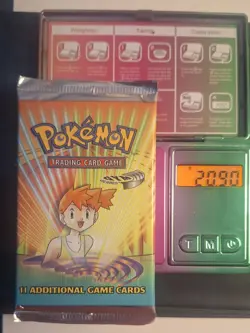 Pokemon Gym Heroes Booster Pack Factory Sealed Misty Artwork 20.90g - Image 1