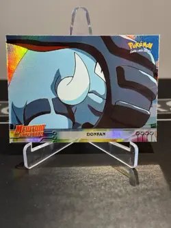 Donphan HOLO Chrome Topps Mewtwo Strikes Back #11 Pokemon Karten Sammlung - Image 1