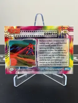 Donphan HOLO Chrome Topps Mewtwo Strikes Back #11 Pokemon Karten Sammlung - Image 3