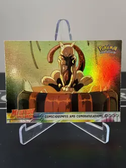 Labor Mewtu HOLO Chrome Topps Mewtwo Strikes Back #3 Pokemon Karten Sammlung - Image 3