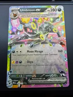 Umbreon ex 060/131 Sv: Prismatic Evolutions Holo Pokemon Card - Image 1