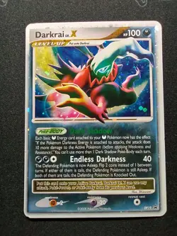 Pokemon Darkrai LV. X DP19 Diamond & Pearl Holo Black Star Promo - Image 1