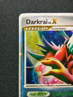 Pokemon Darkrai LV. X DP19 Diamond & Pearl Holo Black Star Promo - Image 2