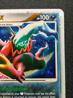 Pokemon Darkrai LV. X DP19 Diamond & Pearl Holo Black Star Promo - Image 3