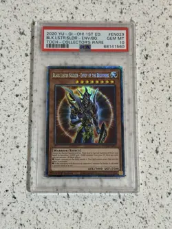 PSA 10 YU-GI-OH! BLACK LUSTER SOLDIER 1ST EDITION COLLECTORS RARE TOCH-EN029! - Image 1