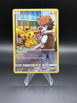 Pokemon Pikachu (Secret) 241/236 Sm-Cosmic Eclipse Holo NM/LP - Image 1
