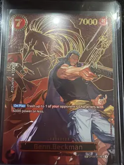 Ben Beckman SP OP09-009 [SP OP13] Carrying on His Will One Piece ENGLISH - NM - Image 1