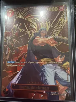 Ben Beckman SP OP09-009 [SP OP13] Carrying on His Will One Piece ENGLISH - NM - Image 2