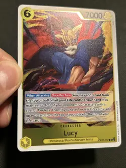 2024 One Piece TCG - Lucy OP07-112 - Rare - 500 Years in the Future ENGLISH NM - Image 5