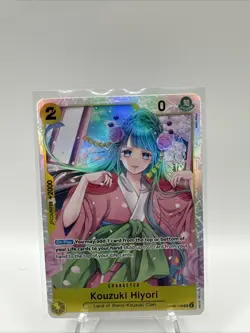One Piece CCG Kouzuki Hiyori OP06-106 SR Wings of the Captain - Image 1
