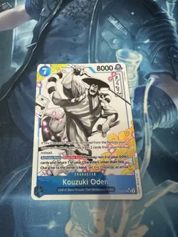 One Piece Kouzuki Oden (Parallel) ST22-005 Starter Deck 22: Ace & Newgate Foil - Image 1