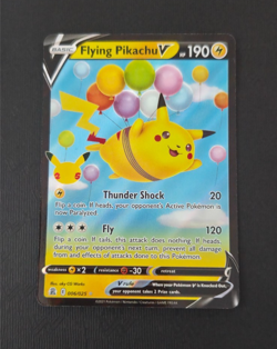 Flying Pikachu V 006/025 Celebrations Full Art Pokemon Card NM - Image 1
