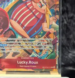 One Piece A Fist of Divine Speed Lucky Roux OP09-015 Treasure Rare TR - Image 5