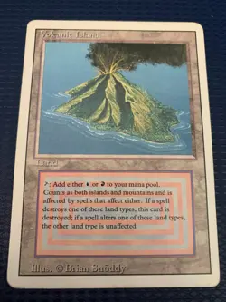 Volcanic Island Revised Edition Regular: Moderately Played - Image 1