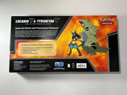 Pokemon TCG Lucario V & Tyranitar V Heavy Hitters Box -14 Packs W/Evolving Skies - Image 3