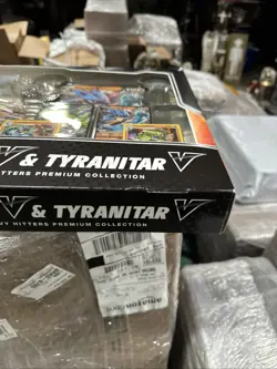 Pokemon TCG Lucario V & Tyranitar V Heavy Hitters Premium Collection Box - New 820650856716 - Image 4