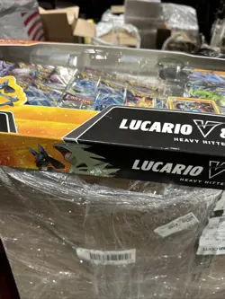 Pokemon TCG Lucario V & Tyranitar V Heavy Hitters Premium Collection Box - New 820650856716 - Image 5