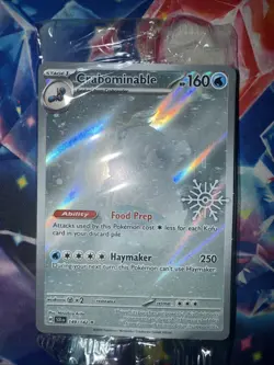 Crabominable - 149/142 - Pokemon Stellar Crown Holiday Calendar SEALED NM - Image 1
