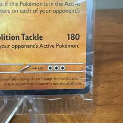 Team Rocket's Tyranitar 096/182, Destined Rivals - Pokemon Center Stamp - SEALED - Image 4