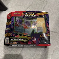 Pokemon TCG: Mega Battle Deck Mega Gengar EX - OPENED/NO HAUNTER PROMO - Image 1