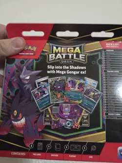 Pokemon TCG: Mega Battle Deck Mega Gengar EX - OPENED/NO HAUNTER PROMO - Image 2