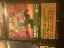 Disney Lorcana - Wreck It Ralph Enchanted + Clarabelle Legendary 2 Card Lot - Image 1
