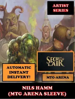 MTGA MTG ARENA CODE CARD ARTIST SERIES NILS HAMM SECRET LAIR SLEEVE INSTANT - Image 2