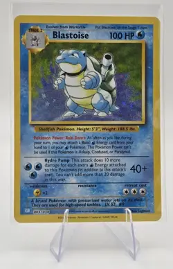 Blastoise 003/034 Trading Card Game Classic Holo - Image 1