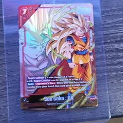 Bandai Son Goku : DA FB07-009 UC Foil Super Combo Dragon Ball Super Card Game - Image 1