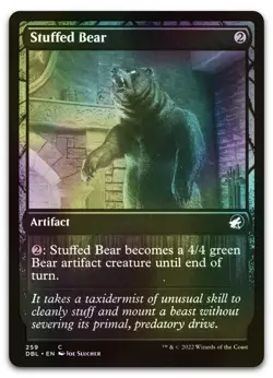Stuffed Bear #259 (Foil) (NM) Innistrad Double DBL Magic MTG - Image 1