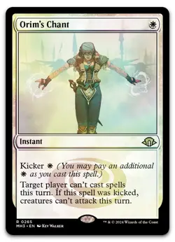 Orim's Chant #265 (Foil) (NM) Modern Horizons 3 MH3 Magic MTG - Image 1